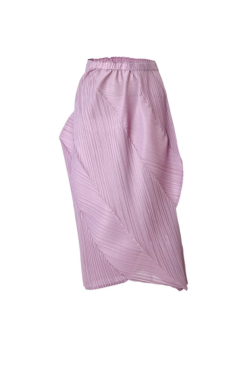 Designer Inspired Pleated Midi Skirt