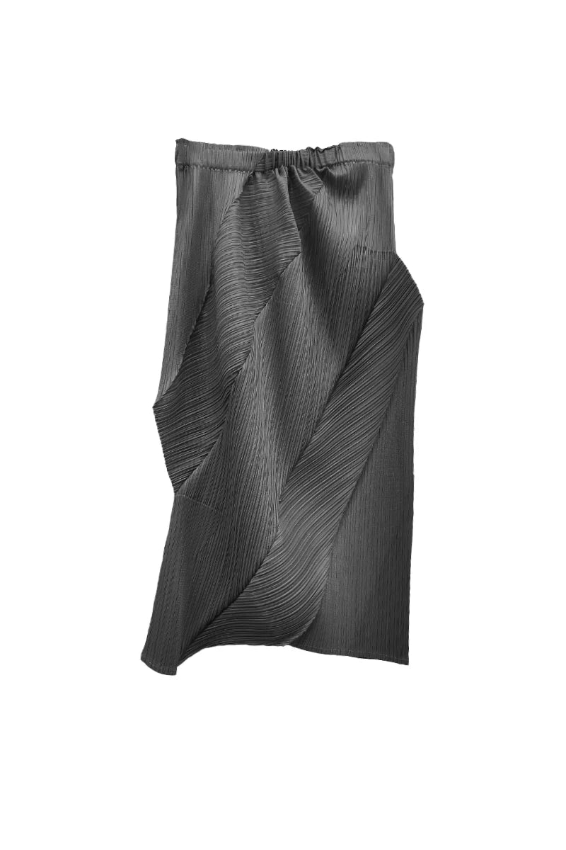 Designer Inspired Pleated Midi Skirt