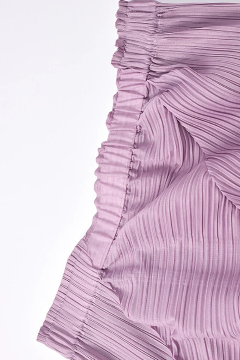 Designer Inspired Pleated Midi Skirt