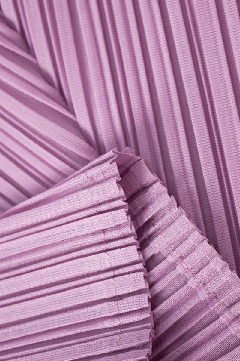 Designer Inspired Pleated Midi Skirt